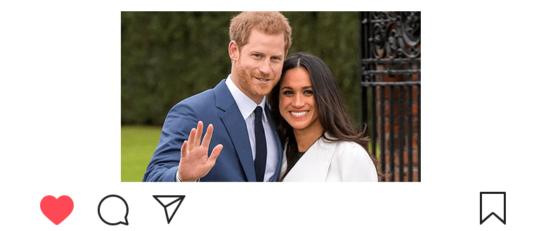 Prinssi Harry ja Meghan Markle Instagram