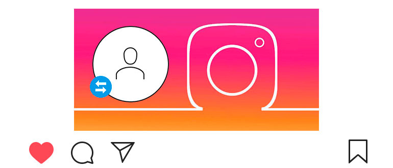 Kuinka vaihtaa tilien välillä Instagramissa