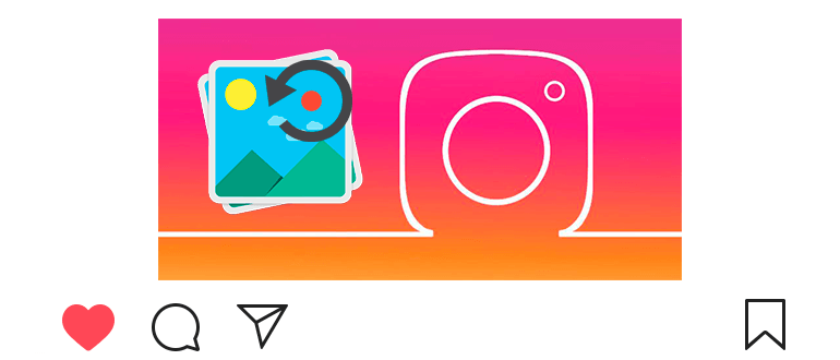 Kuvien kiertäminen Instagram