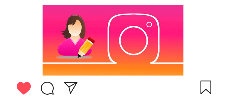 Kuinka muokata profiilia Instagram