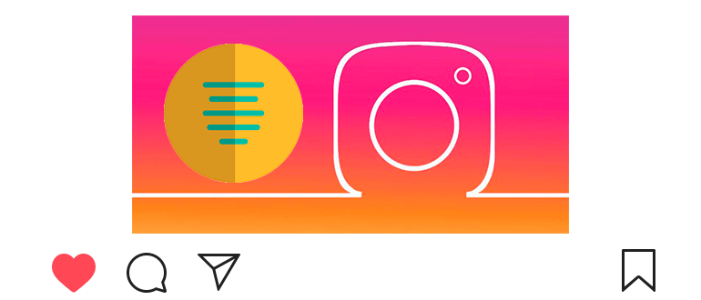 Kuinka tehdä tekstistä keskittynyt Instagram