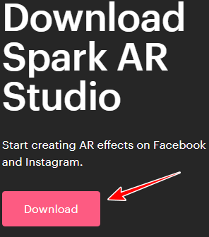 Lataa Spark AR Studio