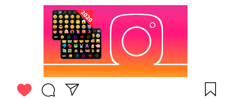Hymiöiden lisääminen Instagramiin