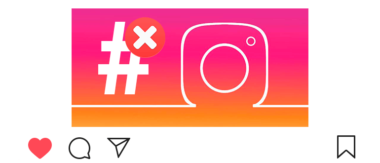Kielletyt hashtags in Instagram